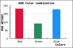 rgb background color #B55AB1 mixer