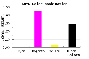 #B563B0 color CMYK mixer