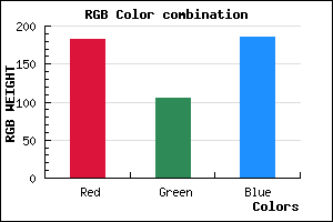 rgb background color #B669BA mixer