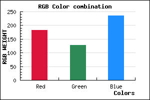 rgb background color #B680EC mixer