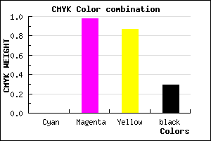 #B60418 color CMYK mixer