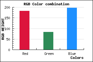 rgb background color #B653C5 mixer