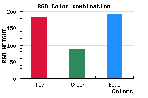 rgb background color #B657C1 mixer