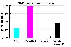 #B77ED0 color CMYK mixer