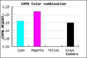 #B7AADA color CMYK mixer