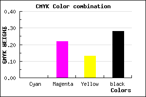 #B890A1 color CMYK mixer