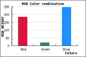 rgb background color #B814F6 mixer