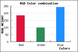 rgb background color #B863F3 mixer