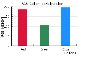 rgb background color #B967C3 mixer