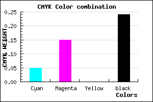 #B9A4C2 color CMYK mixer