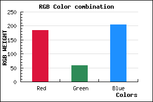 rgb background color #B93BCC mixer