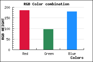 rgb background color #B960B3 mixer