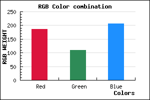 rgb background color #BA6ECE mixer