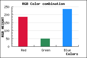 rgb background color #BA32EC mixer