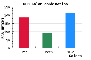 rgb background color #BA5CD6 mixer