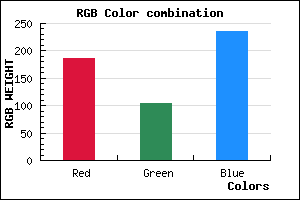 rgb background color #BB68EB mixer