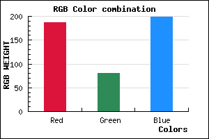rgb background color #BB51C7 mixer