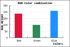 rgb background color #BB62D0 mixer