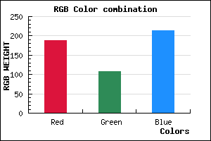 rgb background color #BC6CD6 mixer