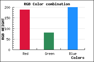 rgb background color #BC50C8 mixer