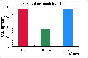 rgb background color #BC57BB mixer