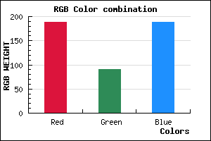 rgb background color #BC5BBD mixer