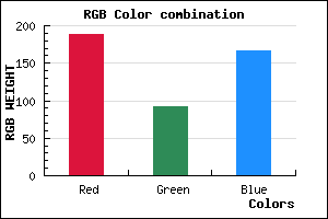 rgb background color #BC5CA6 mixer