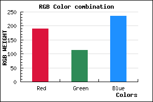 rgb background color #BD71EB mixer