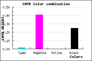 #BD72C0 color CMYK mixer