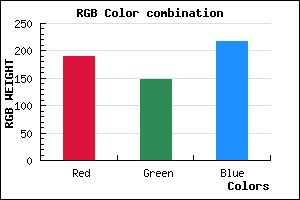 rgb background color #BD93D9 mixer