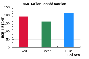 rgb background color #BD9FD5 mixer