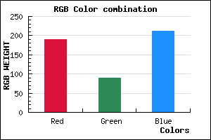 rgb background color #BD59D3 mixer