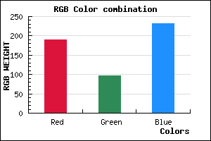 rgb background color #BD61E7 mixer
