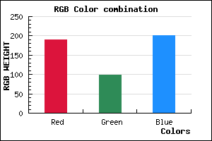 rgb background color #BD62C9 mixer