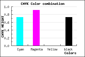 #130646 color CMYK mixer