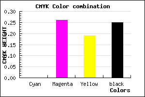 #BE8C9A color CMYK mixer
