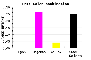 #BE8CB6 color CMYK mixer