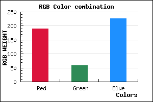 rgb background color #BE3BE3 mixer