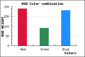 rgb background color #BE5AB5 mixer