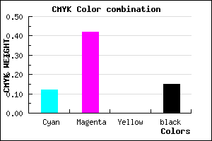 #BF7ED8 color CMYK mixer