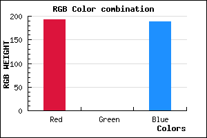 rgb background color #C000BC mixer