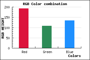 rgb background color #C06C87 mixer