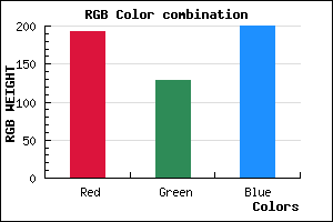 rgb background color #C080C8 mixer