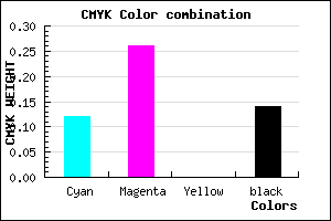 #C0A2DB color CMYK mixer