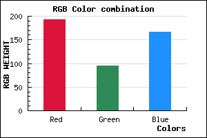 rgb background color #C05FA6 mixer
