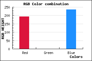 rgb background color #C100EC mixer