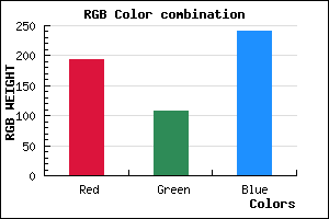 rgb background color #C16CF1 mixer