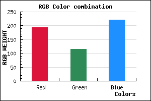 rgb background color #C173DD mixer