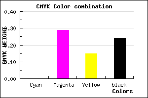 #C189A5 color CMYK mixer