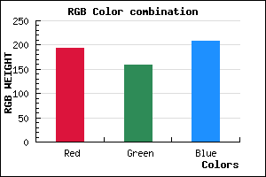 rgb background color #C19ED0 mixer